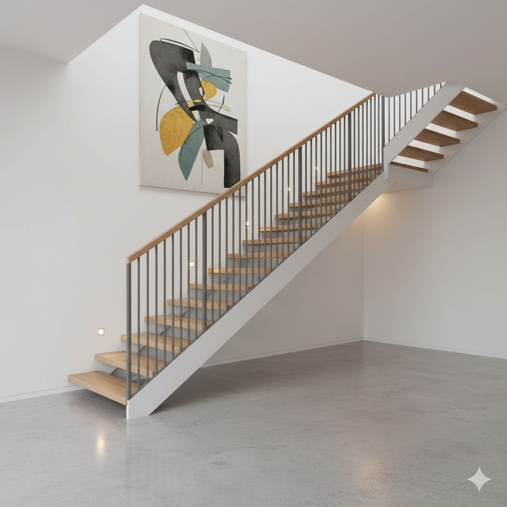 Salón con ventanales