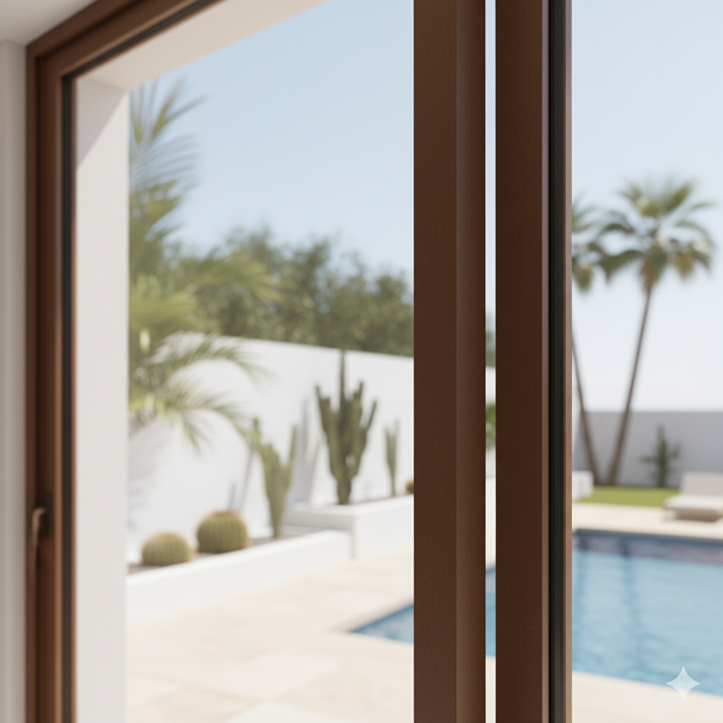 Escalera y barandilla